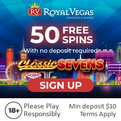 Royal Vegas casino 50 free spins no deposit bonus