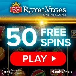 Royal Vegas casino 50 free spins no deposit bonus