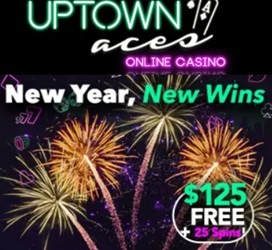 Uptown Aces casino JAN 2025 Exclusive Bonus Pack